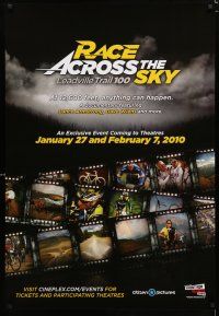 9x615 RACE ACROSS THE SKY teaser 1sh '09 Lance Armstrong, mountain biking in Leadville, CO!