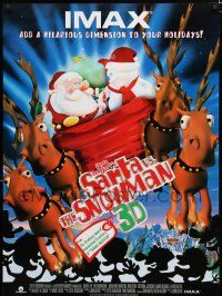 9x659 SANTA VS THE SNOWMAN DS 1sh '02 Jonathan Winters, Ben Stein, Christmas animation!