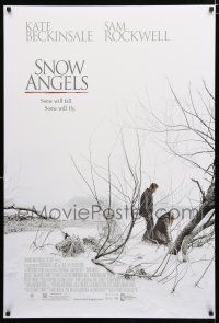 9x691 SNOW ANGELS DS 1sh '07 David Gordon Green, Kate Beckinsale, Sam Rockwell!