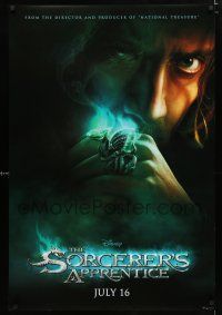9x695 SORCERER'S APPRENTICE teaser DS 1sh '10 Nicolas Cage, Jay Baruchel, Alfred Molina!