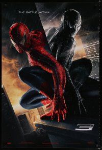 9x710 SPIDER-MAN 3 within red/black style teaser DS 1sh '07 Sam Raimi, Tobey Maguire!