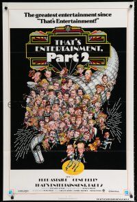 9x753 THAT'S ENTERTAINMENT PART 2 1sh '75 Fred Astaire, Gene Kelly & many MGM greats!