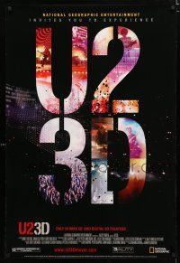 9x794 U2 3D DS 1sh '07 3-D rock 'n' roll concert, Bono, The Edge!