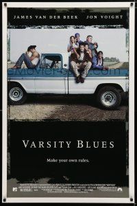 9x805 VARSITY BLUES DS 1sh '98 James Van Der Beek, MTV high school football movie!