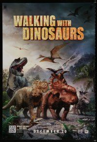 9x811 WALKING WITH DINOSAURS style B advance DS 1sh '13 cool prehistoric 3-D CGI animated adventure