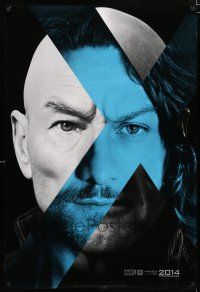 9x841 X-MEN: DAYS OF FUTURE PAST style A teaser DS 1sh '14 close-up of Patrick Stewart/James McAvoy!