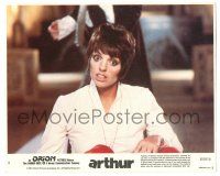 9y005 ARTHUR 8x10 mini LC #5 '81 great close up of wide-eyed Liza Minnelli!
