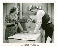 9y197 COME BACK LITTLE SHEBA 8.25x10 still '53 Booth scared of Burt Lancaster w/ knife by Bulloch!