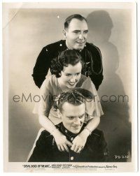 9y234 DEVIL DOGS OF THE AIR 8x10.25 still '35 Margaret Lindsay between James Cagney & Pat O'Brien!