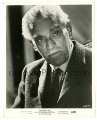 9y241 DIE, MONSTER, DIE 8x10.25 still '65 great portrait of creepy Boris Karloff, H.P. Lovecraft!