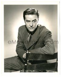 9y244 DOCTOR TAKES A WIFE deluxe 8x10.25 still '40 great portrait of Ray Milland by A.L. Schafer!