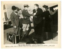 9y305 FLYING DEUCES 8x10.25 still '39 Stan Laurel & Jean Parker watch soldier grab Oliver Hardy!