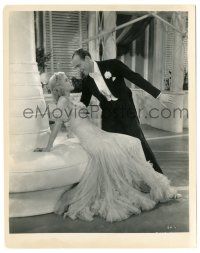9y319 GAY DIVORCEE 8x10.25 still '34 c/u of Fred Astaire & Ginger Rogers dancing to Night and Day!