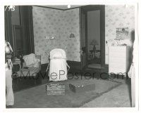 9y346 GIANT set reference 8x10 key book still '56 cool image of the nursery with clapboard!
