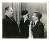 9y352 GIRL CRAZY 8.25x10 still '43 young Mickey Rooney & Judy Garland meet the governor!
