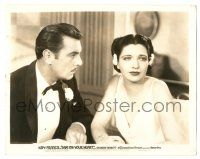 9y356 GIVE ME YOUR HEART 8x10.25 still '36 George Brent looks upset with beautiful Kay Francis!