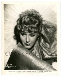 9y371 GRACE MOORE 8x10 still '35 great c/u of the pretty opera singer from Love Me Forever!