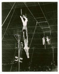 9y376 GREATEST SHOW ON EARTH 7x8.5 still '52 cool image of Betty Hutton on the trapeze, DeMille!
