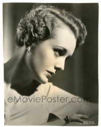 9y414 HURRICANE 7.5x9.5 still '37 great close up profile portrait of Mary Astor!