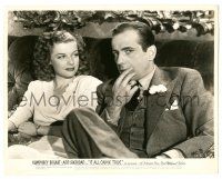 9y433 IT ALL CAME TRUE 8x10 still R45 c/u of sexy Ann Sheridan smiling at Humphrey Bogart on couch!