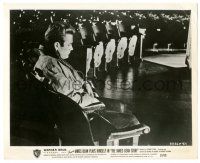9y440 JAMES DEAN STORY 8.25x10 still '57 great close up sitting alone in front row at theater!