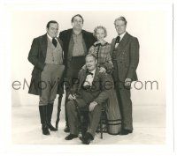 9y501 LET FREEDOM RING deluxe 8x9 still '39 Eddy, Bruce, Barrymore, McLaglen, Arnold, cast portrait