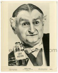 9y590 MUNSTER GO HOME 8x10 still '70s wacky portrait of Al Lewis as Grandpa with love potion!