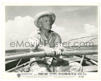 9y627 OLD MAN & THE SEA 8x10.25 still '58 great c/u of Spencer Tracy in Hemingway's classic!