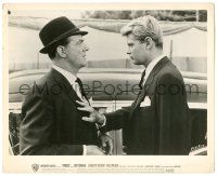 9y655 PARRISH 8.25x10 still '61 close up of Troy Donahue pushing Karl Malden by car!