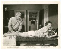 9y658 PAT & MIKE 8.25x10.25 still '52 classic scene of Spencer Tracy massaging Katharine Hepburn!