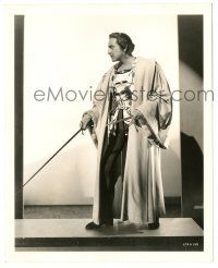 9y746 ROMEO & JULIET deluxe 8x10 still '36 full-length John Barrymore as Mercutio by Ted Allan!