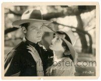 9y758 ROUGH RIDERS 8x10 still '27 close up of sweethearts Mary Astor & Charles Farrell!