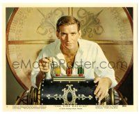 9y001 TIME MACHINE color 8x10 still #12 '60 classic c/u of Rod Taylor about to use his invention!