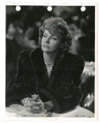 9y932 TWO-FACED WOMAN 8x10 key book still '41 Greta Garbo pretends to be her glamorous twin sister!
