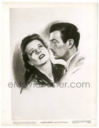 9y937 UNDERCURRENT 8x10.25 still '46 Morr Kusnet art of Katharine Hepburn & Robert Taylor!