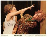 9y041 VALLEY OF THE DOLLS color 8x10 still '67 c/u of sexy Patty Duke & Susan Hayward catfighting!