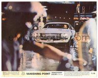9y042 VANISHING POINT color 8x10 still '71 Barry Newman driving his Dodge Challenger, cult classic!