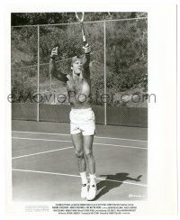 9y959 WAY WE WERE 8x10 still '73 full-length barechested Robert Redford playing tennis!