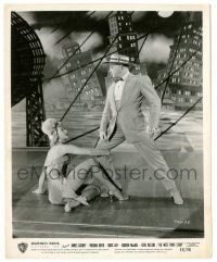 9y960 WEST POINT STORY 8.25x10 still R57 James Cagney & Virginia Mayo dancing over city background
