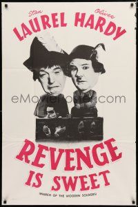 9z079 BABES IN TOYLAND 1sh R60s great image of Laurel & Hardy, Revenge is Sweet!