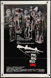 9z125 BIG RED ONE 1sh '80 directed by Samuel Fuller, Lee Marvin, Mark Hamill in WWII!