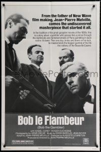 9z149 BOB LE FLAMBEUR 1sh '82 Jean-Pierre Melville, Isabelle Corey, Daniel Cauchy
