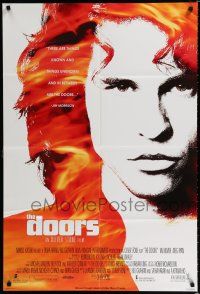 9z316 DOORS DS int'l 1sh '90 cool image of Val Kilmer as Jim Morrison, directed by Oliver Stone!