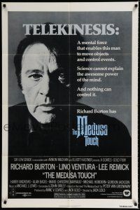 9z620 MEDUSA TOUCH 1sh '78 Richard Burton is the man with telekinesis, great close portrait!