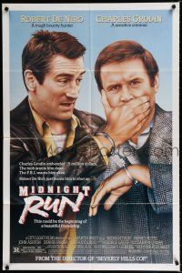 9z627 MIDNIGHT RUN DS 1sh '88 Robert De Niro with Charles Grodin who stole $15 million!
