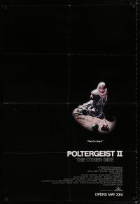 9z727 POLTERGEIST II advance 1sh '86 Heather O'Rourke, The Other Side, they're baaaack!