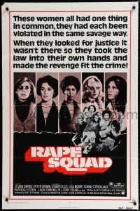 9z754 RAPE SQUAD 1sh '74 AIP, Act of Vengeance, these women were violated in the same savage way!