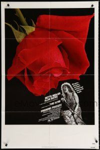 9z793 ROSE 1sh '79 Mark Rydell, Bette Midler in unofficial Janis Joplin biography!