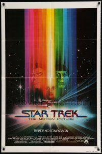 9z864 STAR TREK advance 1sh '79 art of William Shatner, Leonard Nimoy, there is no comparison!