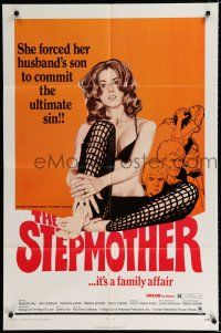 9z878 STEPMOTHER 1sh '72 this sexy babe forced her husband's son to commit the ultimate sin!